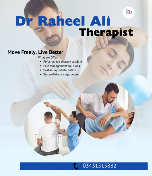 Cover photo of Dr. Raheels Pain Relief & Physiotherapy